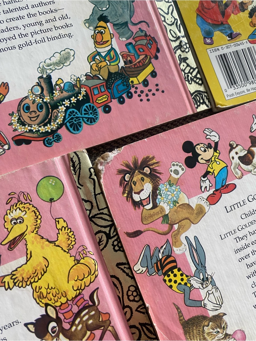 Lot of 10 Disney Little Golden Book Set Cinderella Winnie the Pooh Finding Nemo - Picture 4 of 7